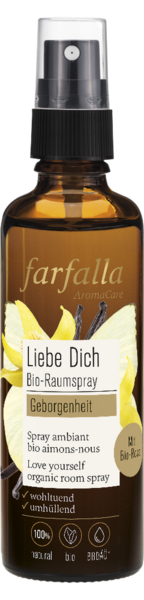 Liebe dich Bio-Raumspray, Rose, Geborgenheit, 75 ml