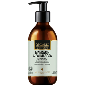 Mandarin & Palmarosa Organic Shampoo