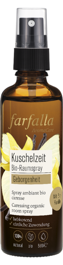 Kuschelzeit Bio-Raumspray, Vanille, Geborgenheit, 75 ml