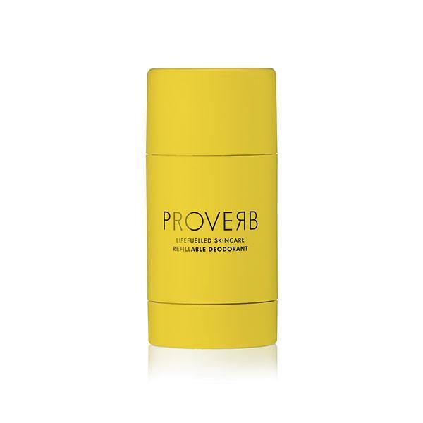 Yellow Refillable Deodorant Case