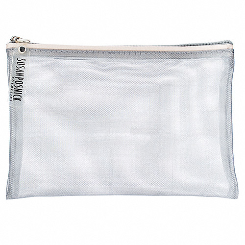 Silver Mesh Bag