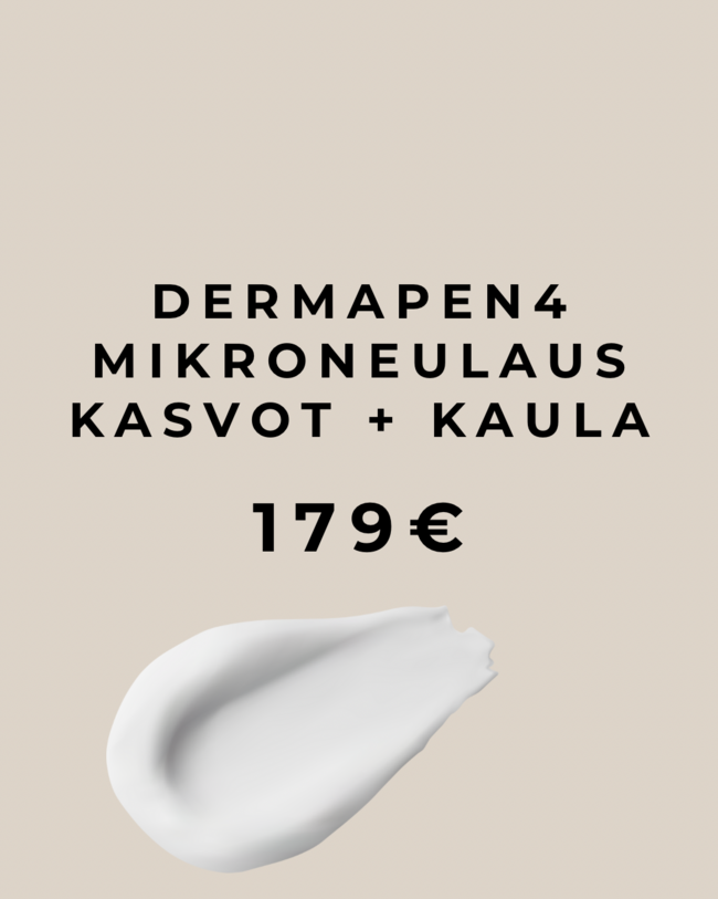 02. Dermapen4 Mikroneulaus (kasvot+kaula)