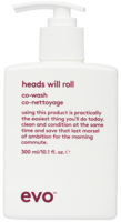 heads will roll - co-wash - curly hair 