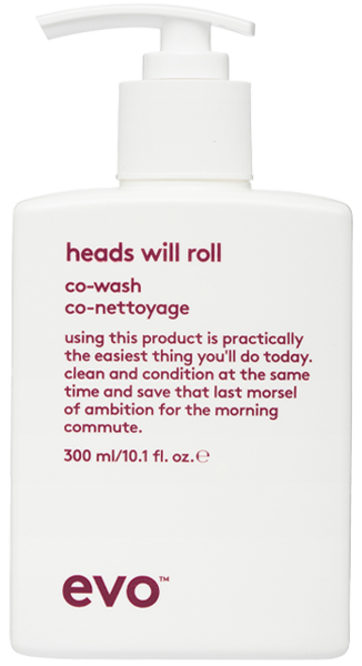 heads will roll - co-wash - curly hair 