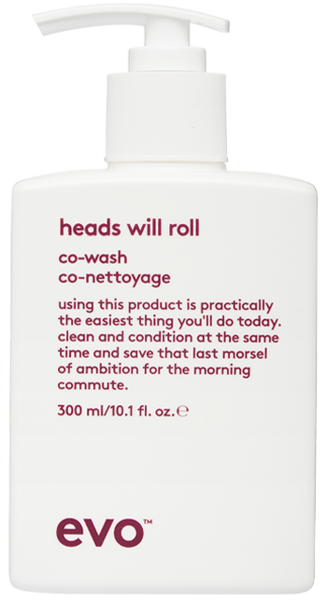 heads will roll - co-wash - curly hair