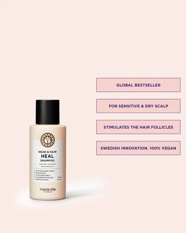 MN head & hair heal shampoo travel 100ml