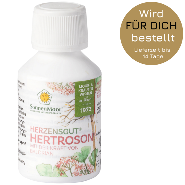 Hertroson® Kräuterauszug mit Alkohol, 100 ml