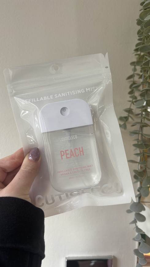 Hand Sanitising Mist PEACH