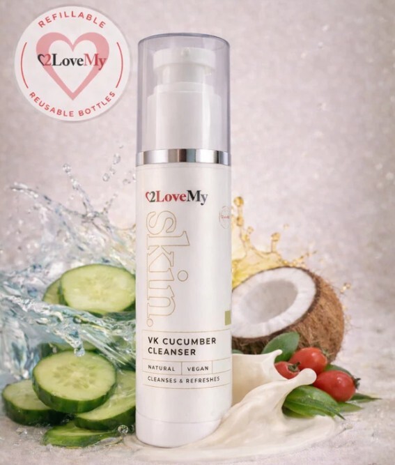2 Love My Skin, VK Cucumber Cleanser, 100ml