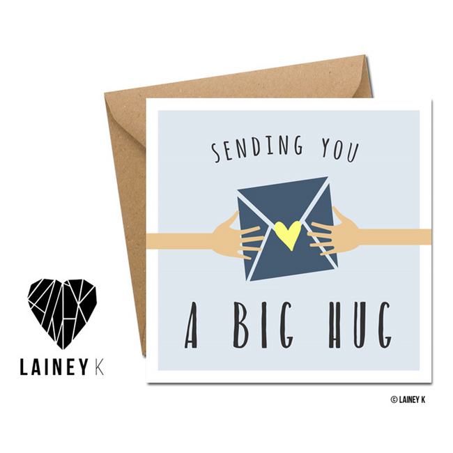 Lainey K 'Sending You A Big Hug'