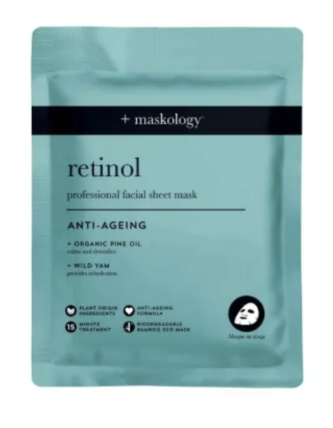 +Maskology Retinol Sheet Mask