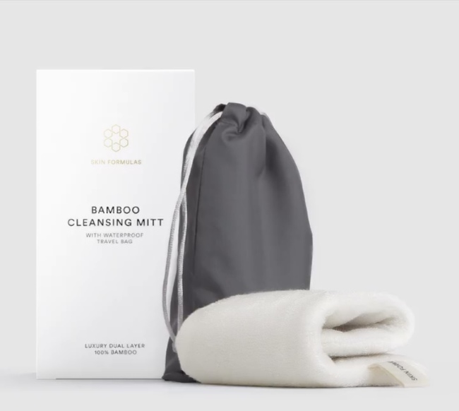 **SALE 20% OFF CLEANSER: Bamboo Cleansing Mitt (worth €19)
