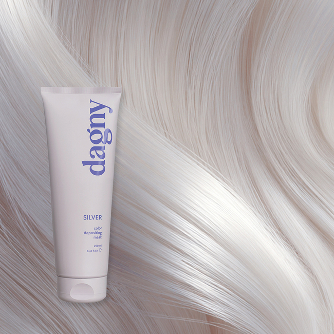 Dagny Silver Color Depositing Mask