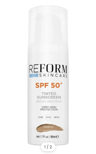 Reform SPF 50+ Medium Tint Sunscreen