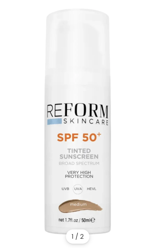 Reform SPF 50+ Medium Tint Sunscreen