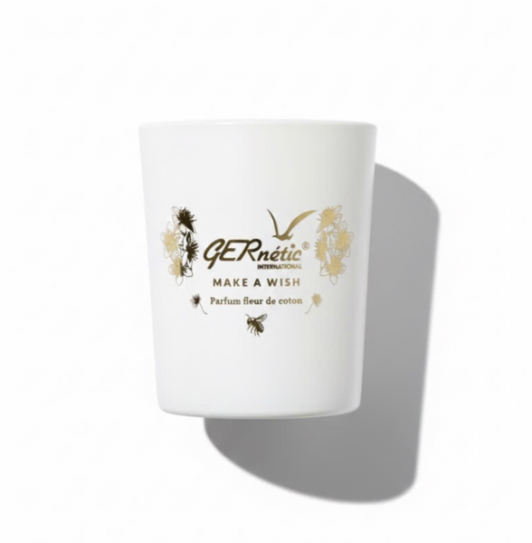 Bougie Fleur de Coton Gérnetic - käsintehty tuoksukynttilä