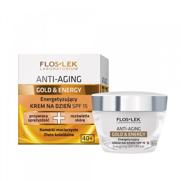 Floslek Anti-Aging Gold & Energy Energizing Day Cream SPF1550ml
