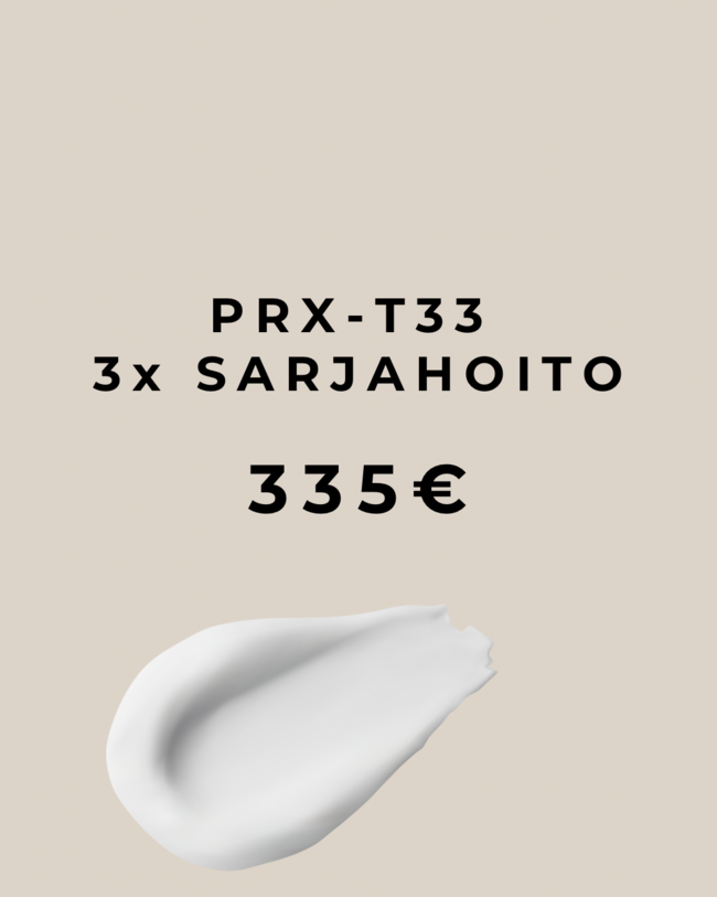 03. PRX-T33 3x sarjahoito