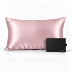 Silk Pillowcase Dawn Pink