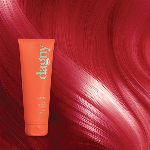 Dagny Coral Color Depositing Mask