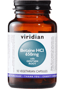 Betaine HCl with Gentian Root