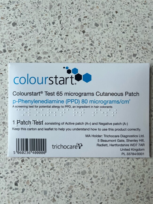 Colourstart Allergy Test 
