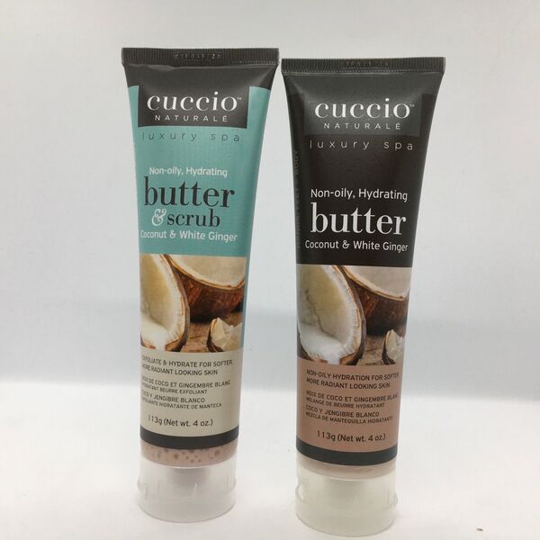 Butter and Scrub Coconut and White Ginger