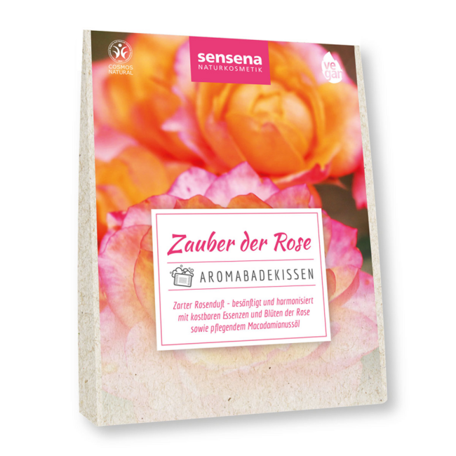 Aromabadekissen "Zauber der Rose"