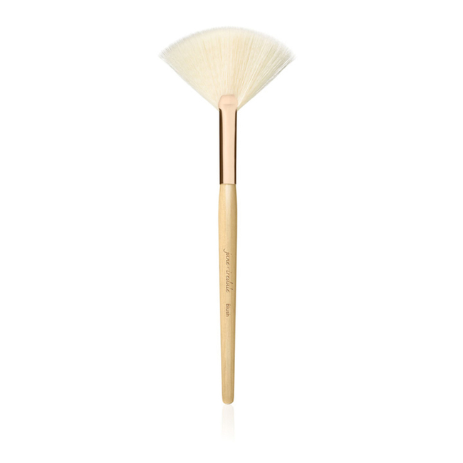 White fan brush