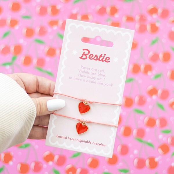 Besties charm bracelets