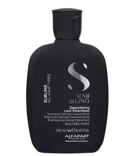 semi di lino detoxifying low shampoo
