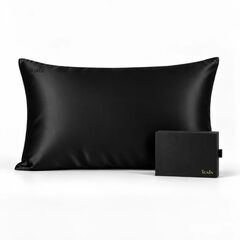 Silk Pillowcase Midnight Black