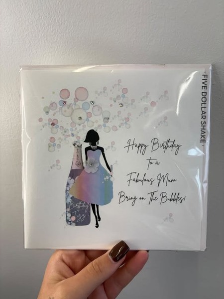 Happy birthday to a fabulous mum