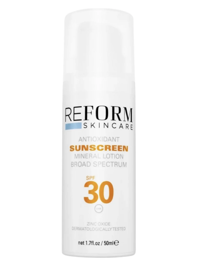 Reform SPF30 Mineral Sunscreen