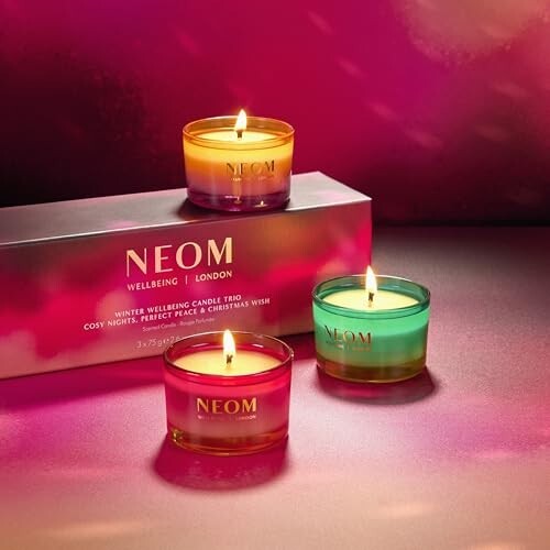 Winter Wellbeing Candle Trio