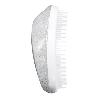 SILVER GLITTER PROFESSIONAL DETANGLING HAIRBRUSH 