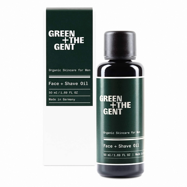   🎁 MAN FACE + SHAVE OIL, das Multitalent: Gesichtsöl, Rasieröl und Bartöl in einem, 50 ml