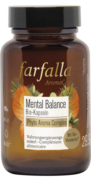 Mental Balance Bio-Kapseln, Phyto Aroma Complex, 60 Stk.