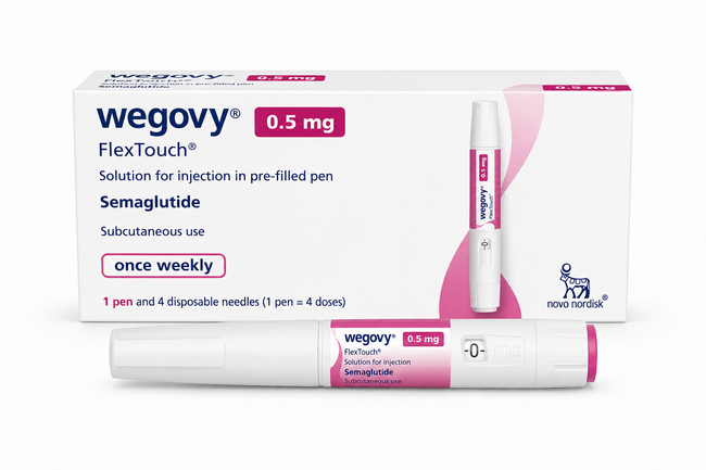 WeGovy FlexTouch 0.5mg - CONSULTATION REQUIRED