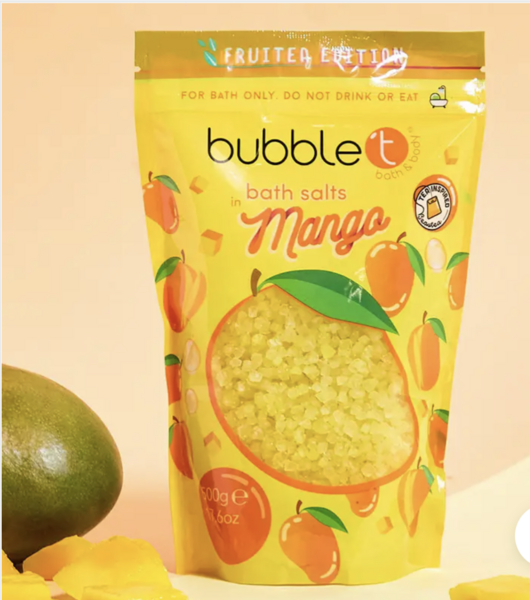 Bubble T Bath Salt Mango