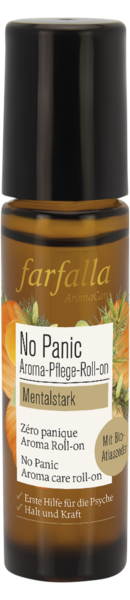 No Panic Aroma-Pflege-Roll-on, Mentalstark, Mut, 10 ml