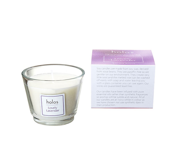 Holos Soy Candle Lovely Lavender