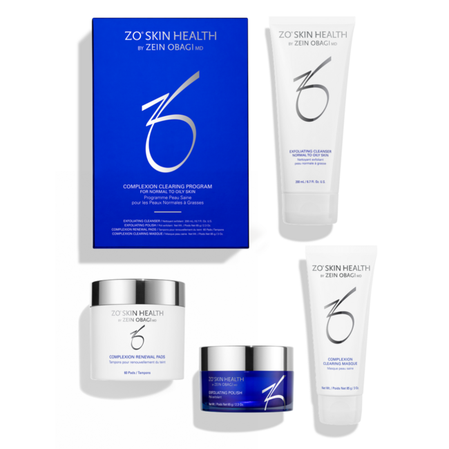 Complexion clearing program ( acne )
