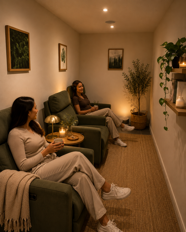 Relax Room Session - Optional Enhancement