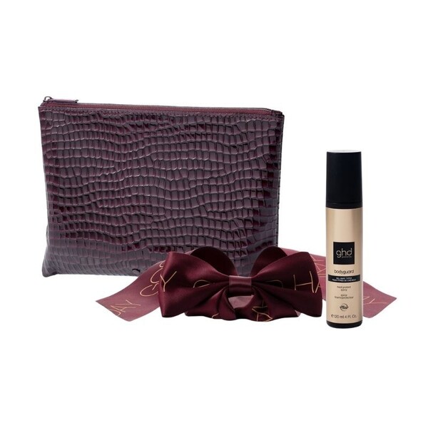 NEW GHD STYLE GIFT SET IN CHERRY CHIC WITH HAIR CLIP
