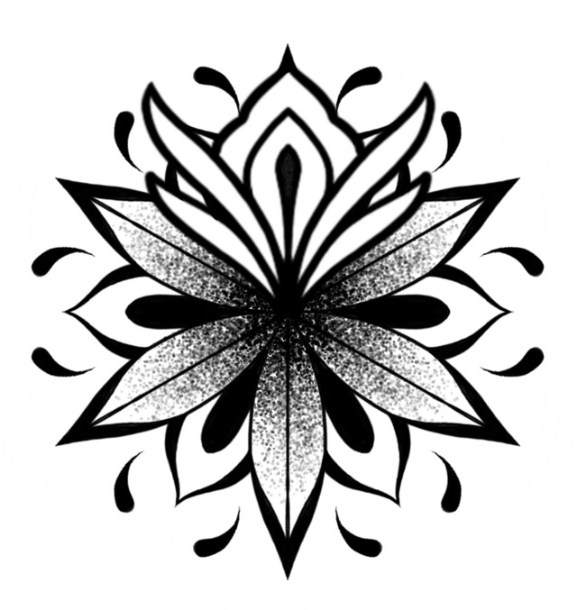 Wannado Juli - Blackwork Mandala