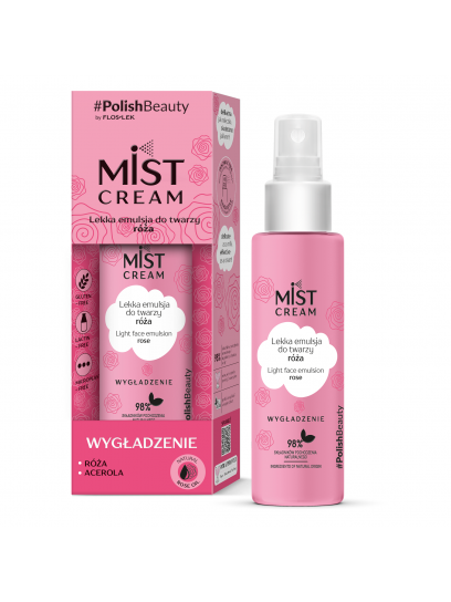 Floslek Rose Mist Cream Light Face Emulsion Rose 110 ml