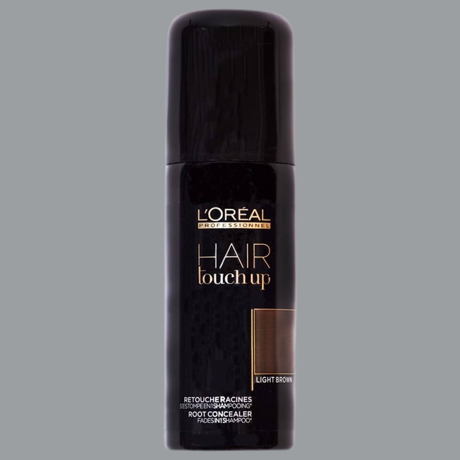 HAIR TOUCH UP Light Brown Root Concealer Spray