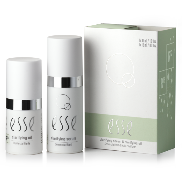 Clarifying oil & serum -Öljy 15 ml & Seerumi herkälle iholle 30 ml