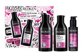 Redken Acidic color gloss ( ACG ) Christmas Gift set , for color treated Hair ,Shampoo, conditioner & leave in heat protector with Glass like Shine